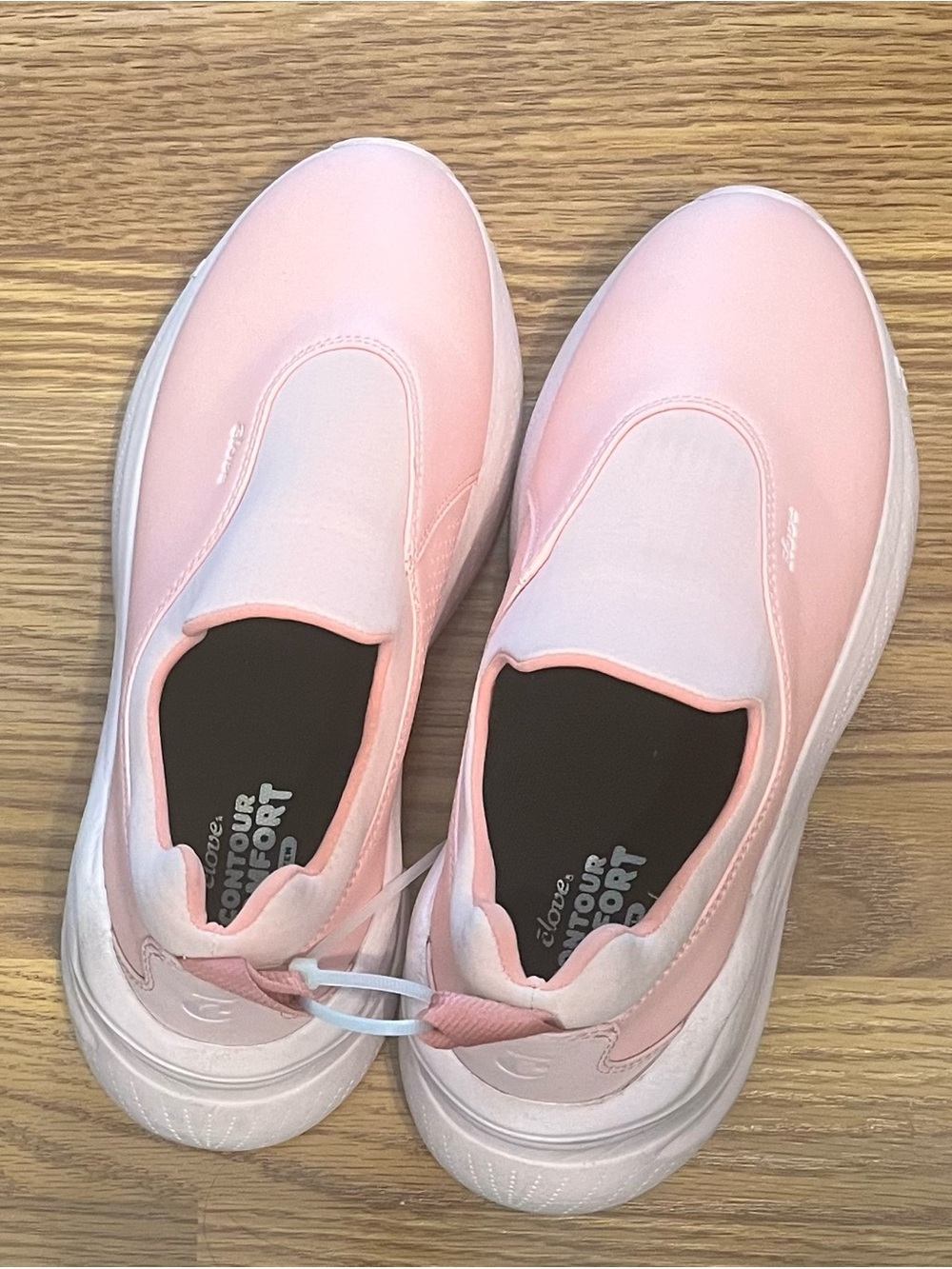 Clove Ona Limited Edition Pink Slip-On Cushioned Platform Sneakers for Women - Picture 3 of 9
